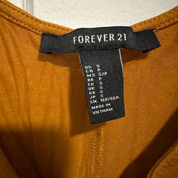 Mustard romper by Forever 21 - Picture 2 of 6